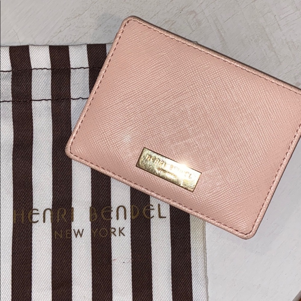 Two toned HB Leather Card Holder